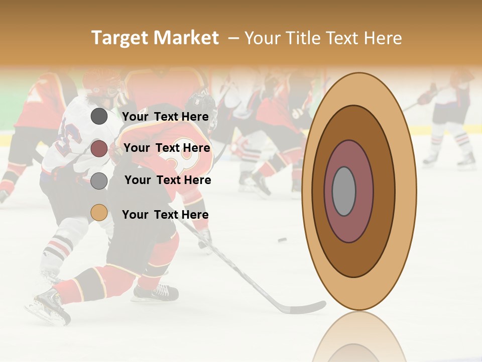 Player Helmet Celebrate PowerPoint Template