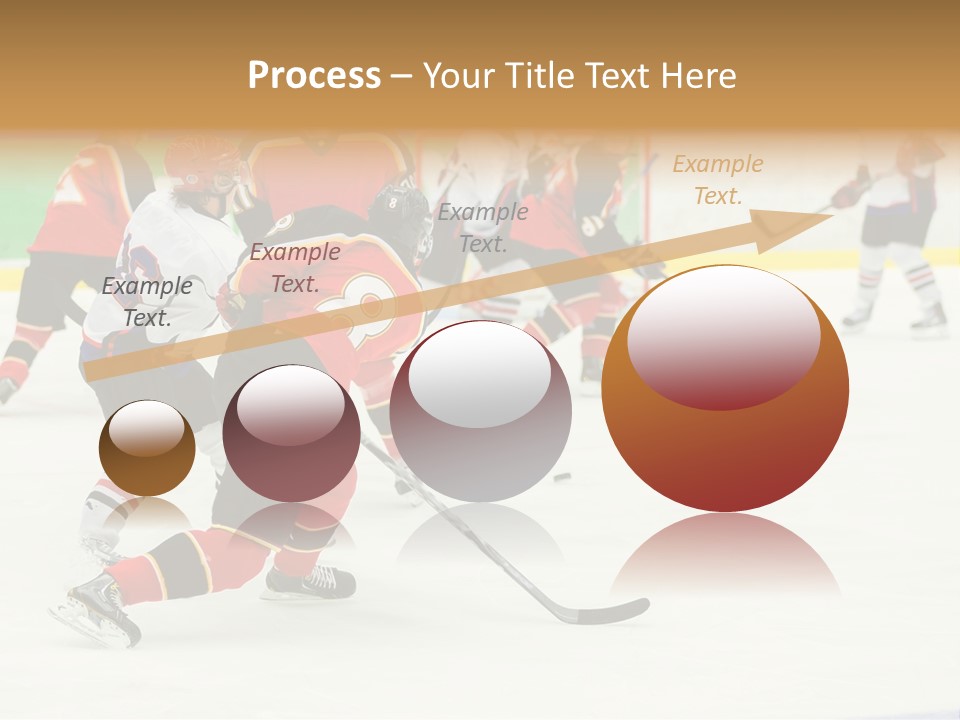 Player Helmet Celebrate PowerPoint Template