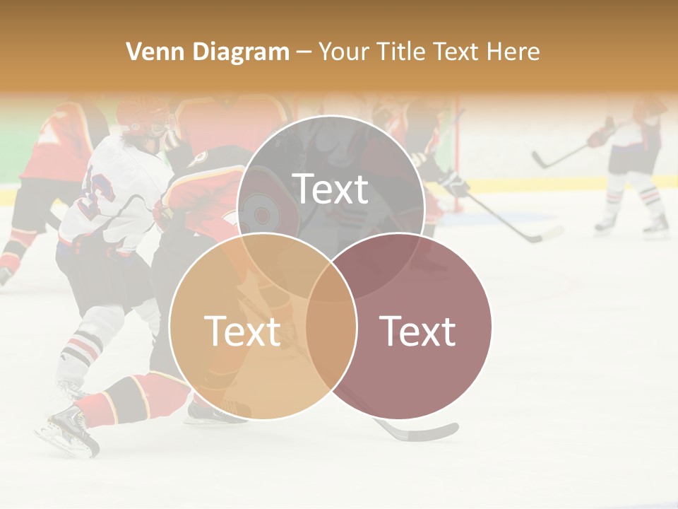 Player Helmet Celebrate PowerPoint Template