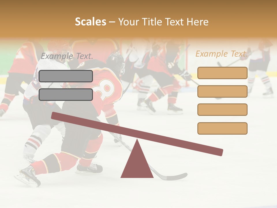 Player Helmet Celebrate PowerPoint Template
