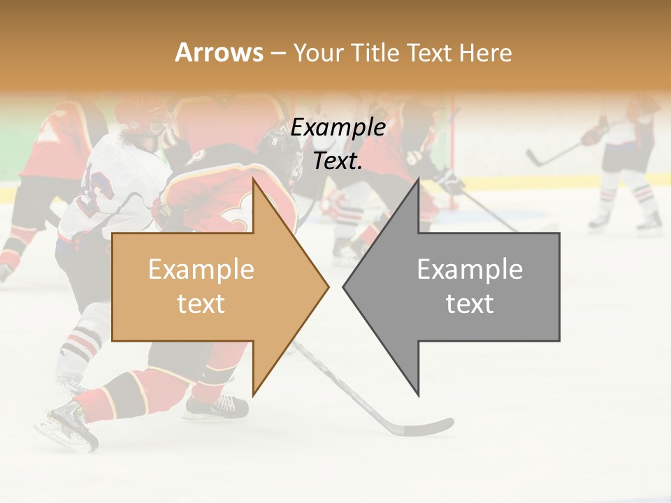 Player Helmet Celebrate PowerPoint Template