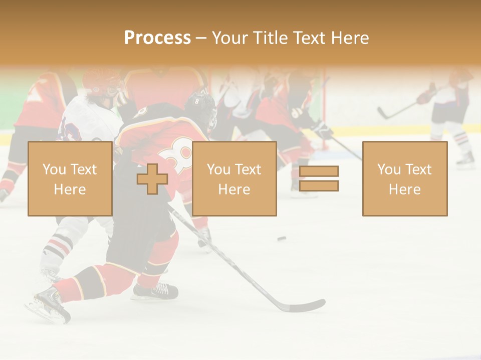 Player Helmet Celebrate PowerPoint Template