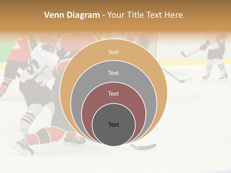Player Helmet Celebrate PowerPoint Template