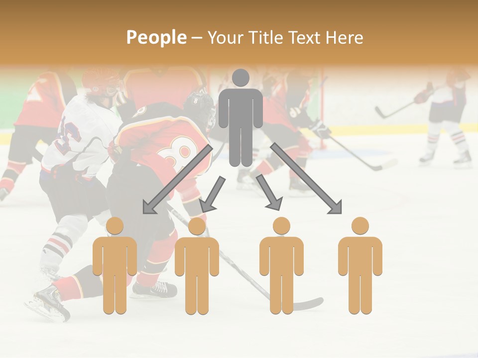 Player Helmet Celebrate PowerPoint Template