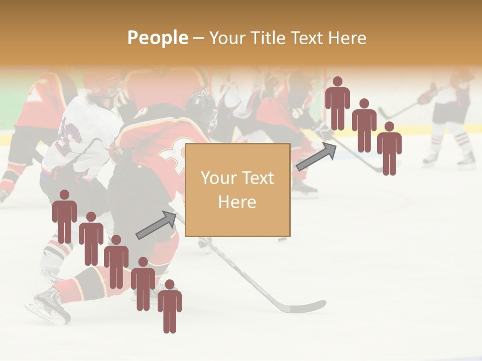 Player Helmet Celebrate PowerPoint Template