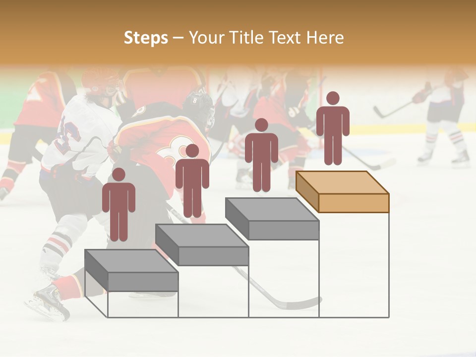 Player Helmet Celebrate PowerPoint Template