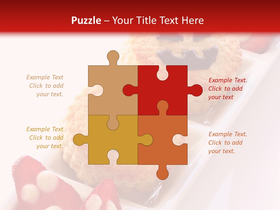 Scone Food Halloween PowerPoint Template