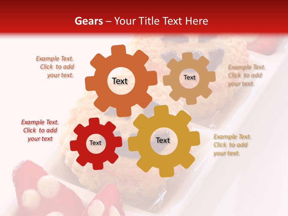 Scone Food Halloween PowerPoint Template