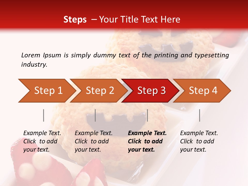Scone Food Halloween PowerPoint Template