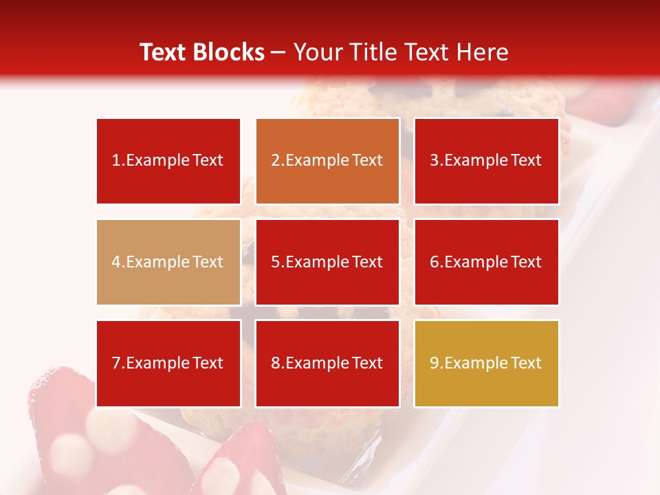 Scone Food Halloween PowerPoint Template