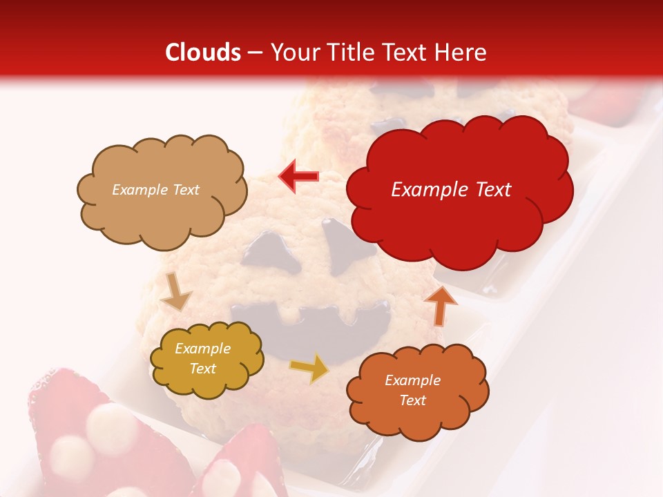 Scone Food Halloween PowerPoint Template