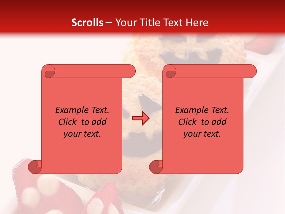 Scone Food Halloween PowerPoint Template