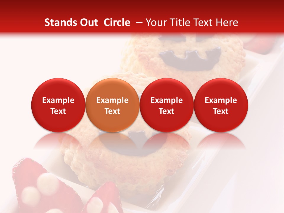 Scone Food Halloween PowerPoint Template