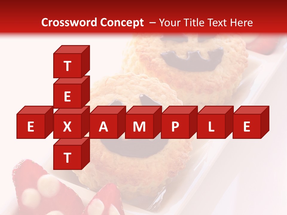 Scone Food Halloween PowerPoint Template