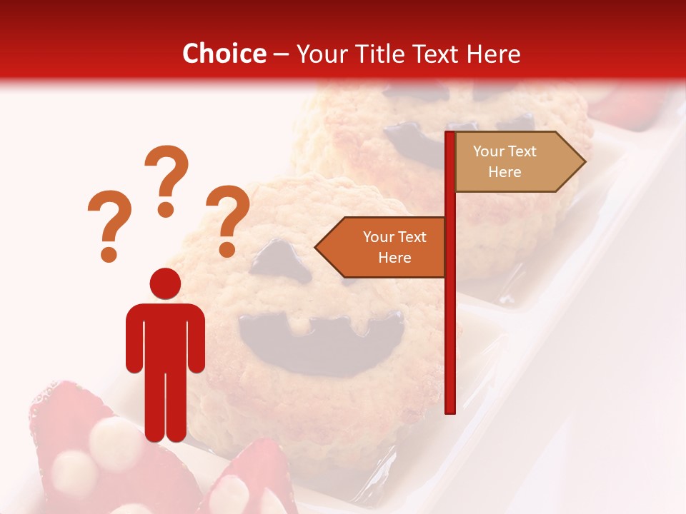 Scone Food Halloween PowerPoint Template
