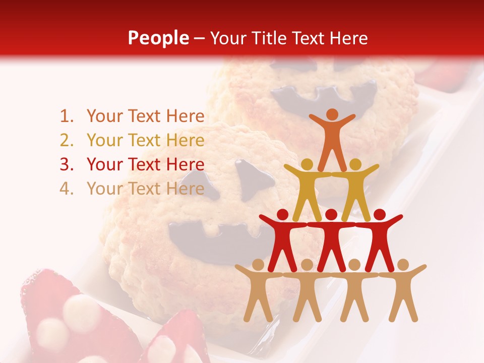 Scone Food Halloween PowerPoint Template