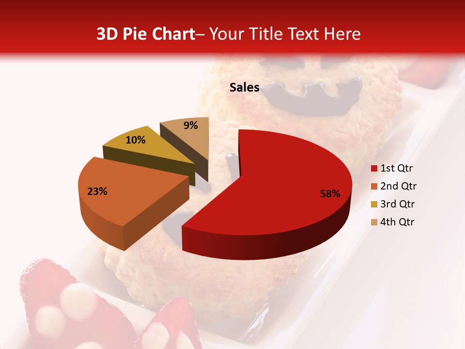 Scone Food Halloween PowerPoint Template