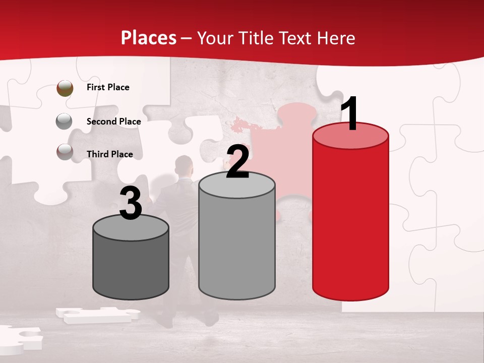 White Office Finance PowerPoint Template