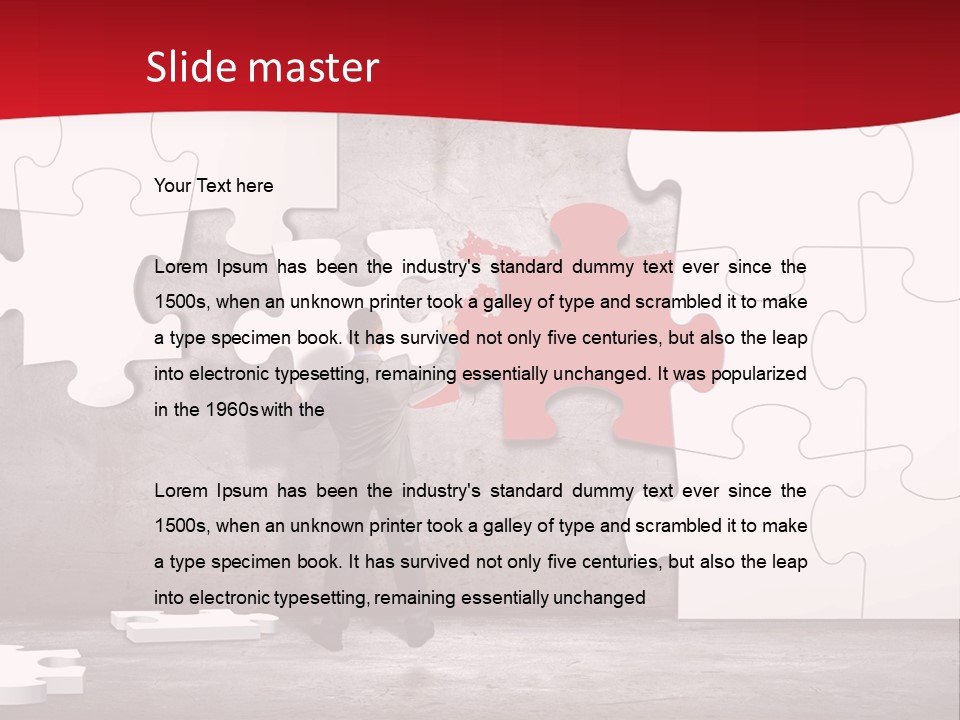 White Office Finance PowerPoint Template