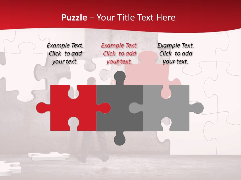 White Office Finance PowerPoint Template