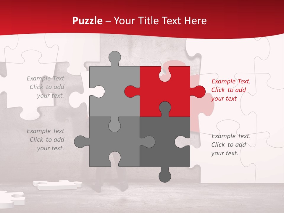 White Office Finance PowerPoint Template