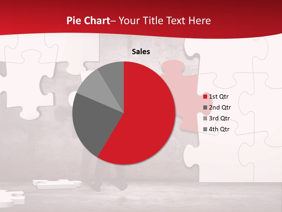 White Office Finance PowerPoint Template