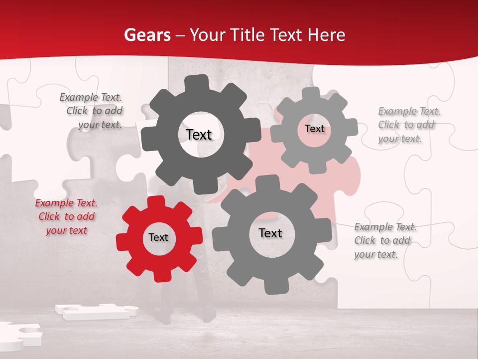 White Office Finance PowerPoint Template