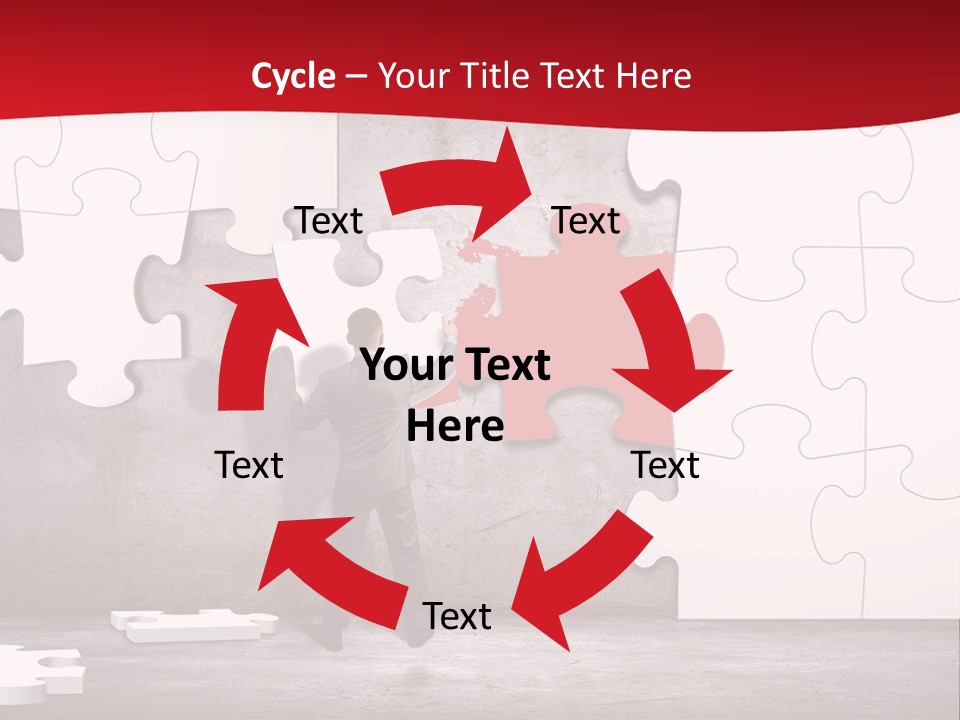 White Office Finance PowerPoint Template