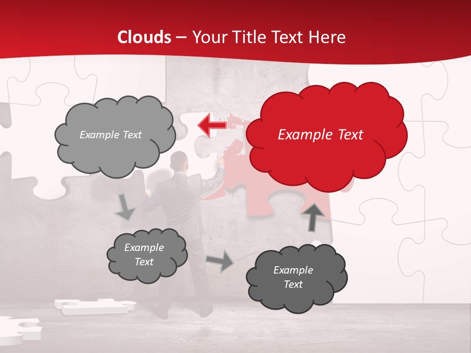 White Office Finance PowerPoint Template