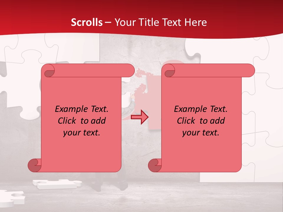 White Office Finance PowerPoint Template
