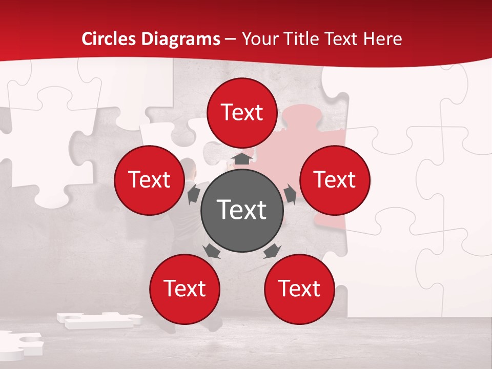 White Office Finance PowerPoint Template