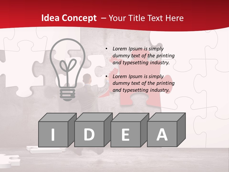 White Office Finance PowerPoint Template