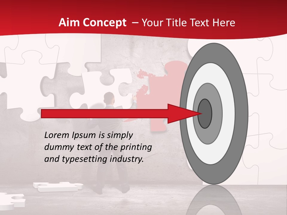 White Office Finance PowerPoint Template