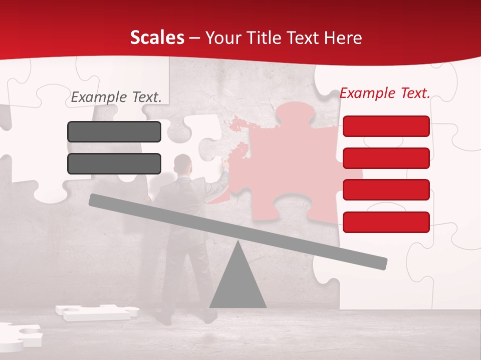 White Office Finance PowerPoint Template