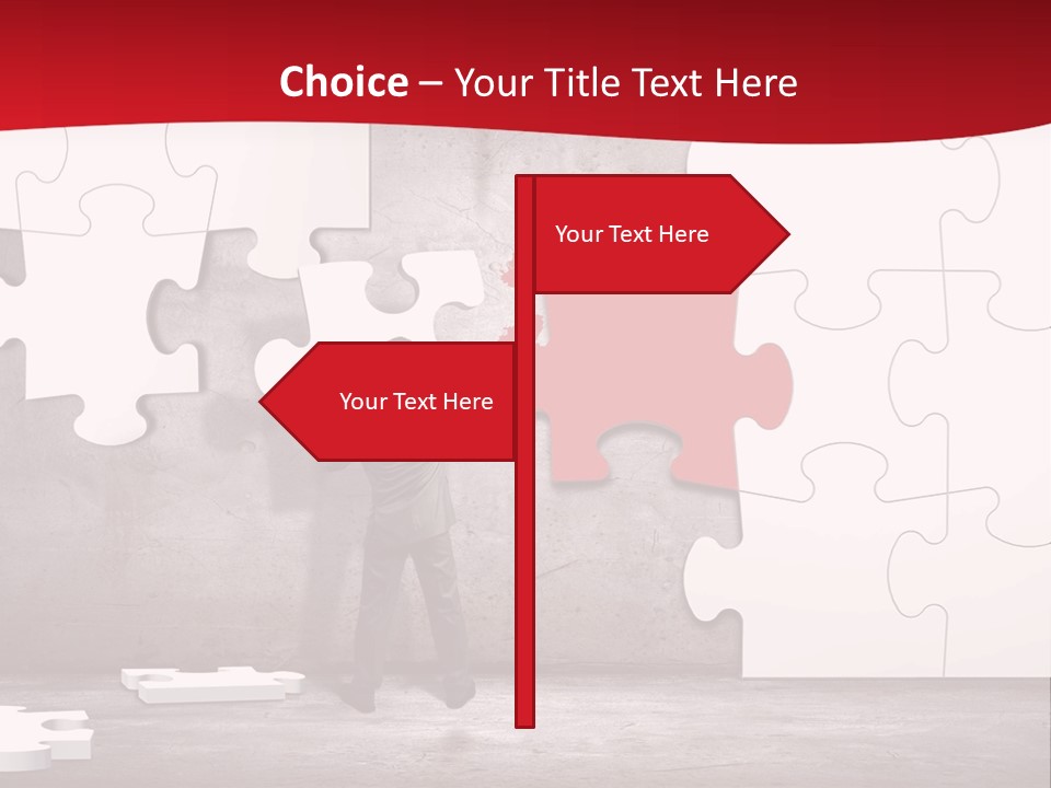 White Office Finance PowerPoint Template