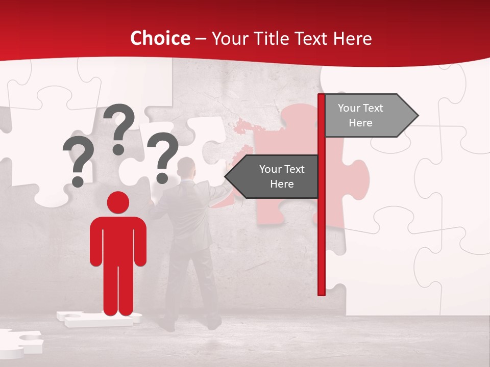 White Office Finance PowerPoint Template