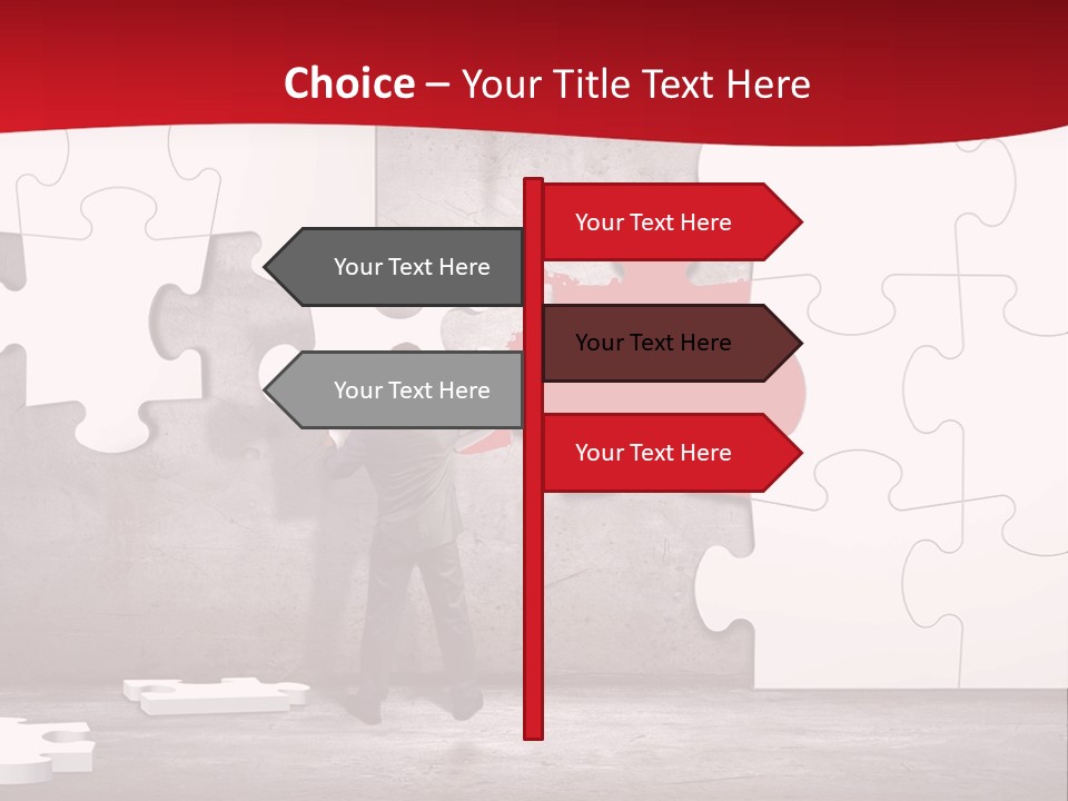 White Office Finance PowerPoint Template