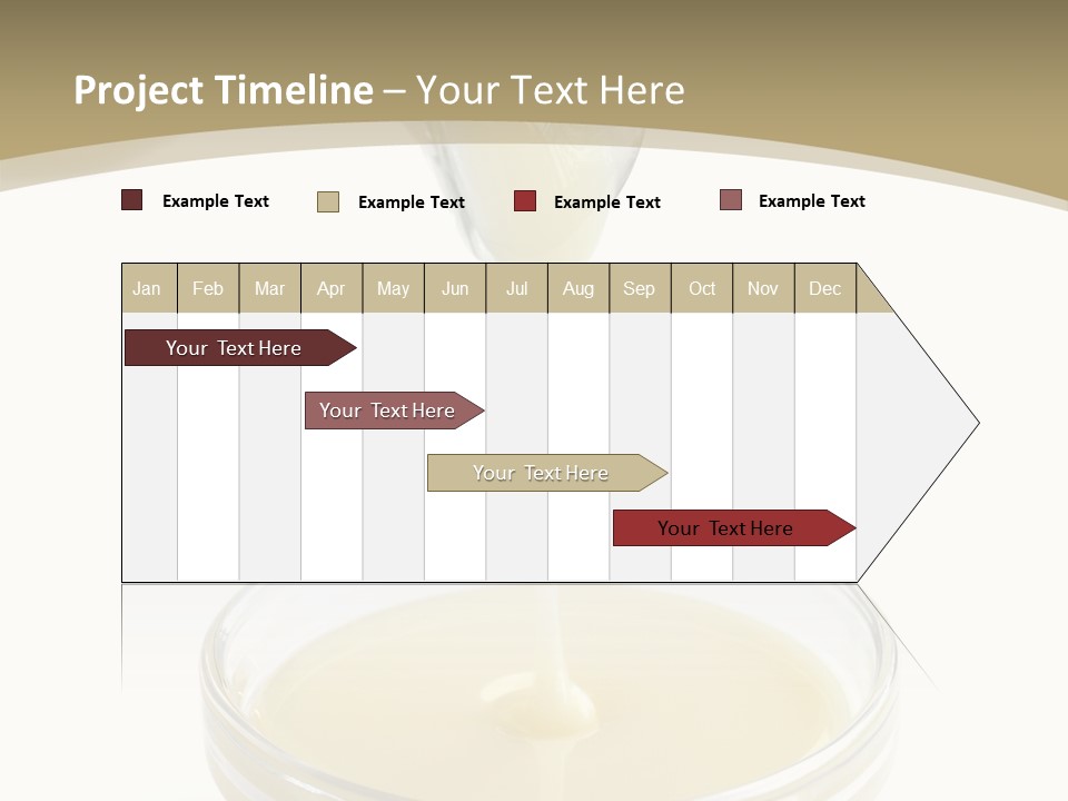 Drizzled Jug Condense PowerPoint Template