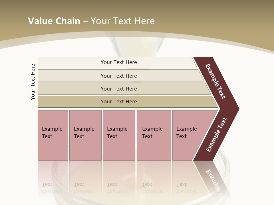 Drizzled Jug Condense PowerPoint Template