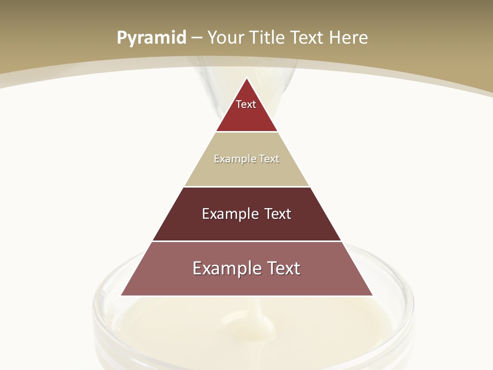 Drizzled Jug Condense PowerPoint Template