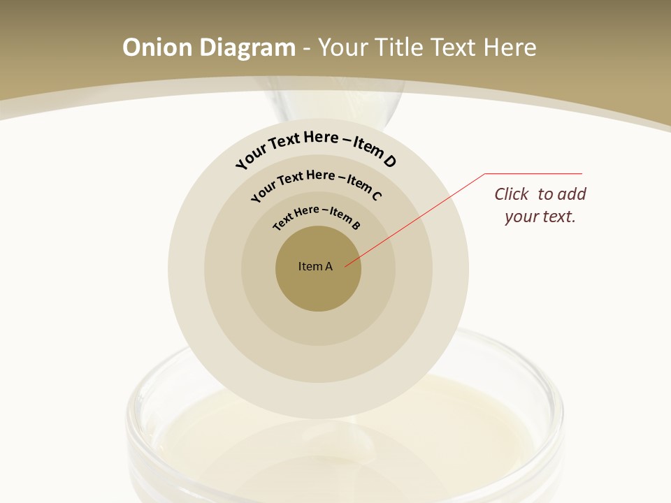 Drizzled Jug Condense PowerPoint Template