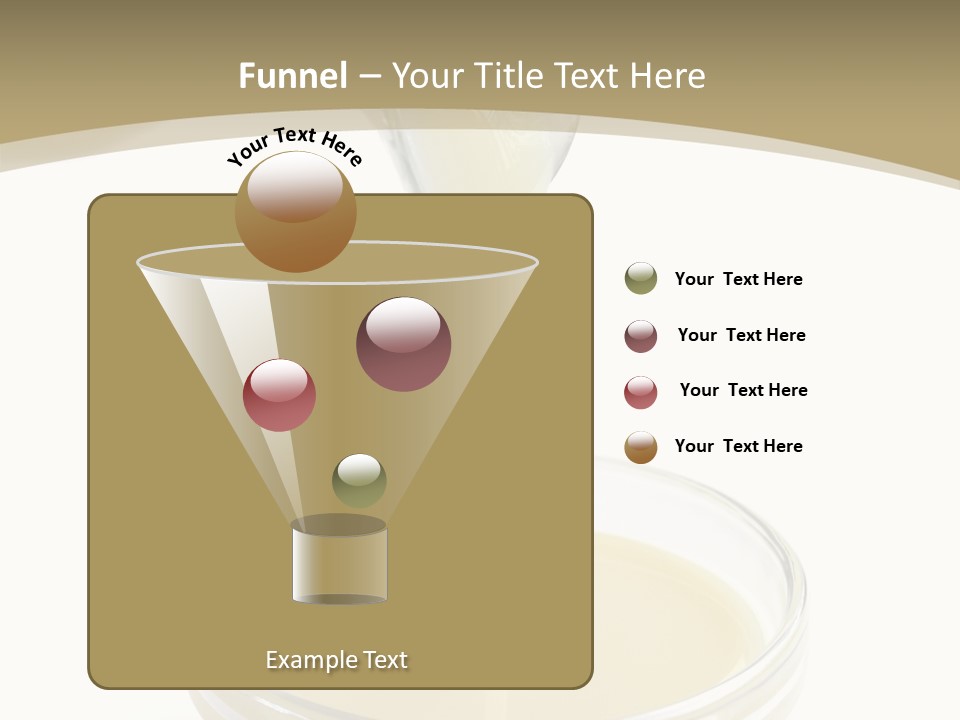 Drizzled Jug Condense PowerPoint Template