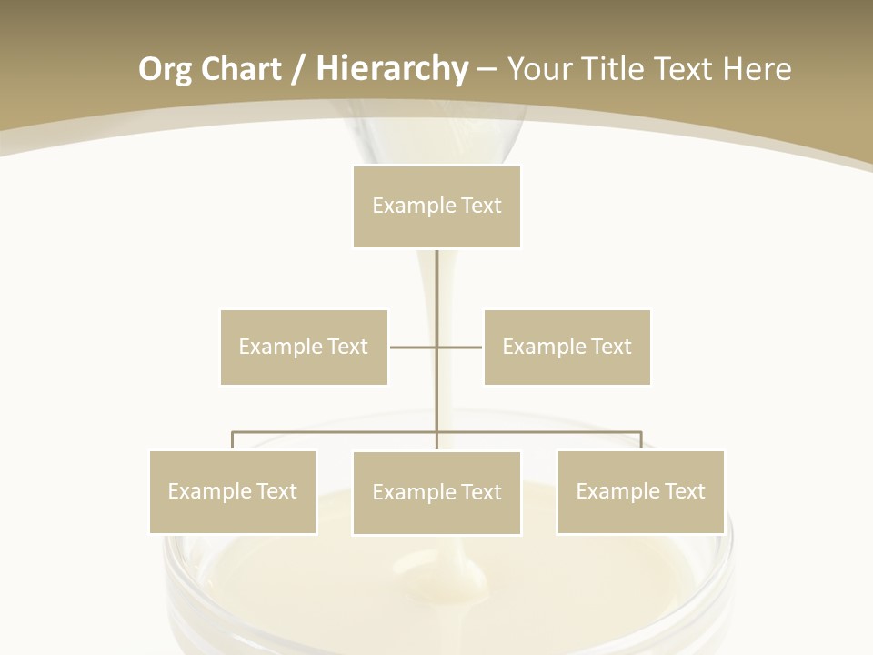 Drizzled Jug Condense PowerPoint Template