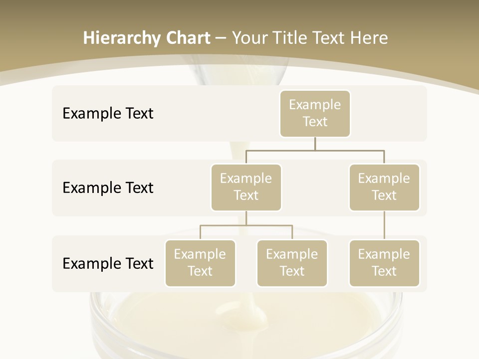 Drizzled Jug Condense PowerPoint Template