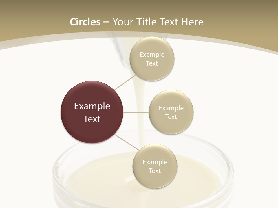 Drizzled Jug Condense PowerPoint Template