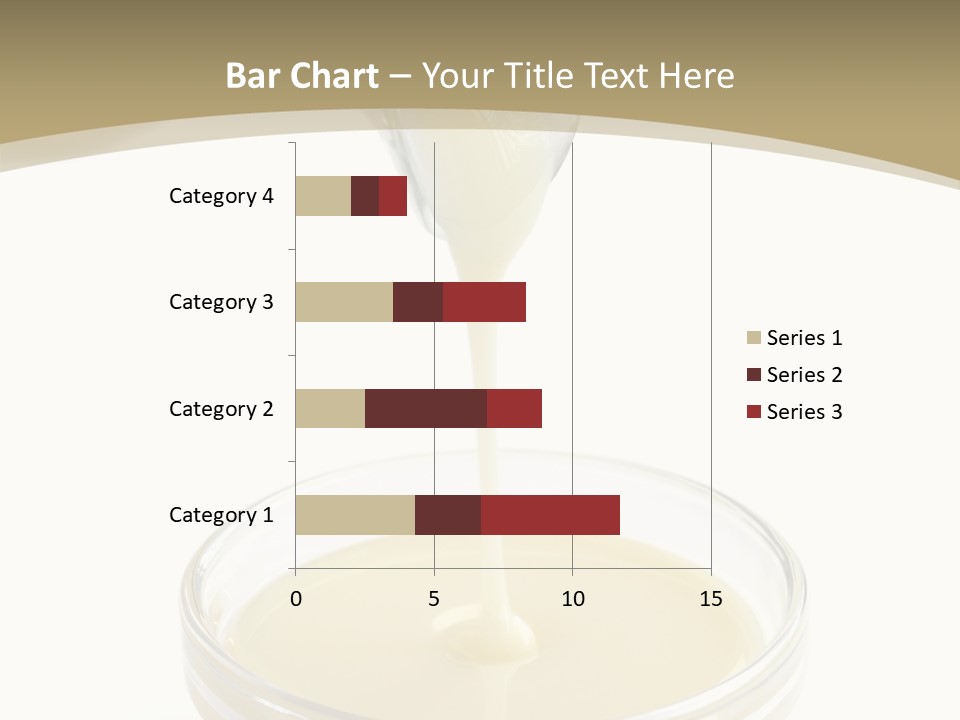 Drizzled Jug Condense PowerPoint Template