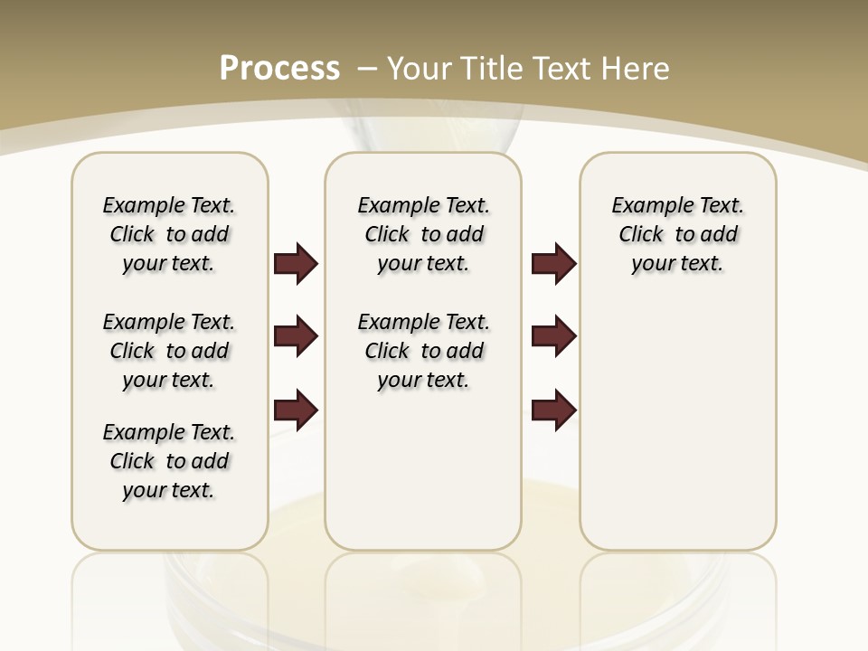 Drizzled Jug Condense PowerPoint Template