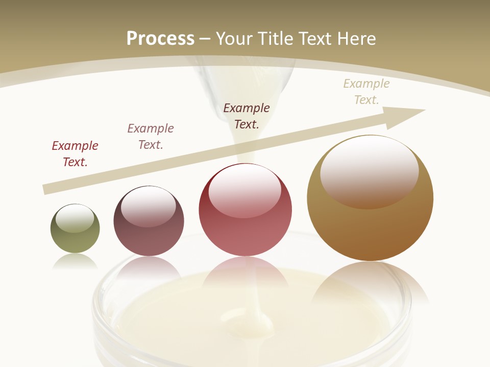 Drizzled Jug Condense PowerPoint Template