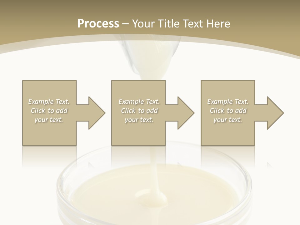 Drizzled Jug Condense PowerPoint Template