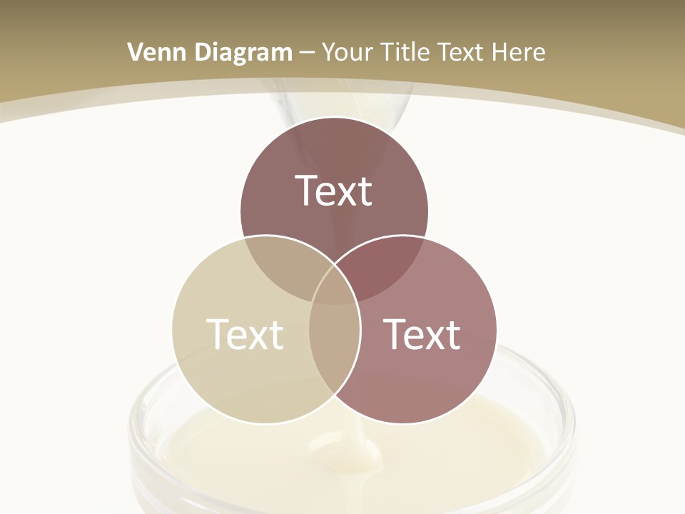 Drizzled Jug Condense PowerPoint Template
